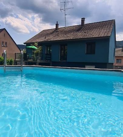 Maison Piscine Villa Saint-Amarin Exterior foto