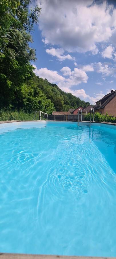 Maison Piscine Villa Saint-Amarin Exterior foto