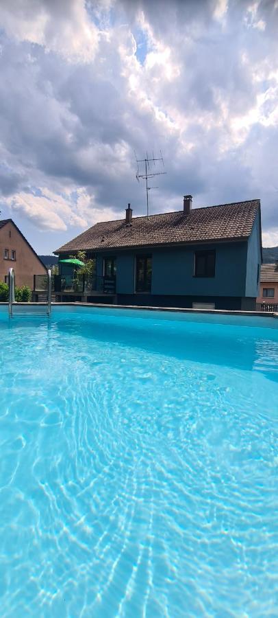 Maison Piscine Villa Saint-Amarin Exterior foto